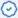 A blue tick on a white background.