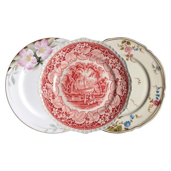 Vintage dinnerware shop