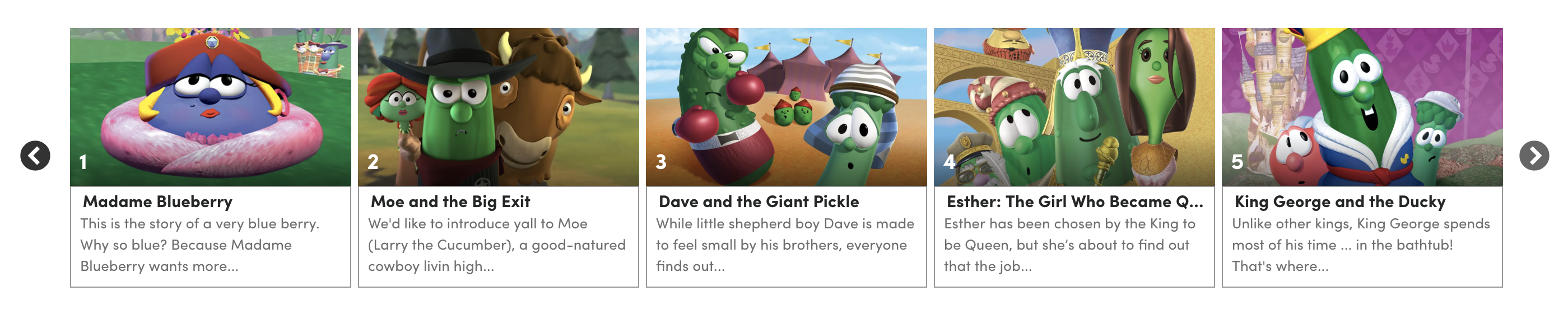 More VeggieTales Episodes Available Now! — Minno Parents