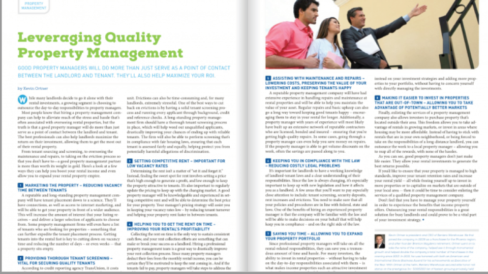 Magazine page with text and image