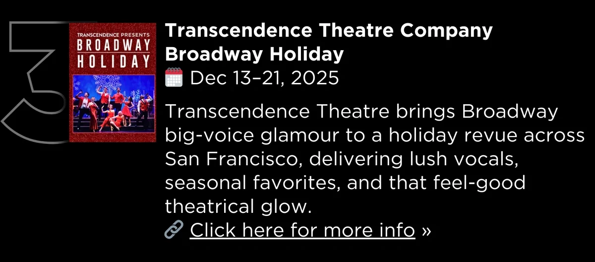 Transcendence Theatre Company Broadway Holiday
