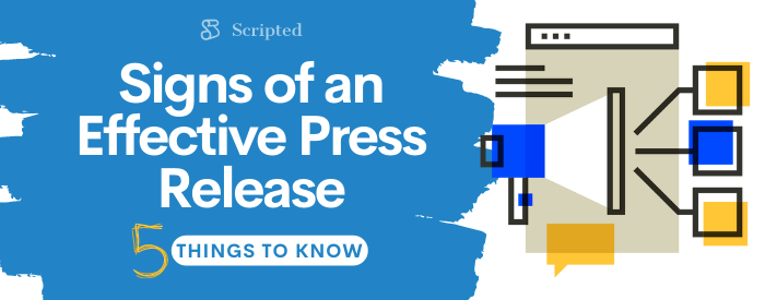 Signs of an Effective Press Release: Five Things to Know