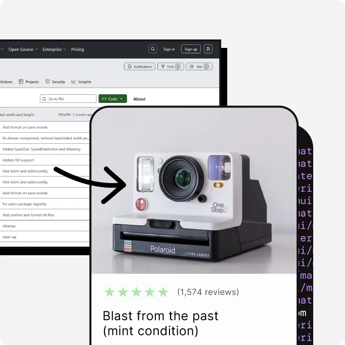 Generate UI with your production components