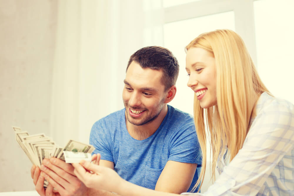 Couple happy about title loan cash