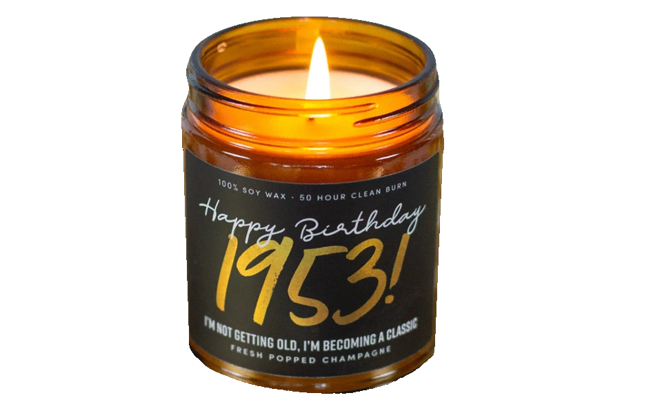 Born-1953-candle-70th-birthday-gift-i...