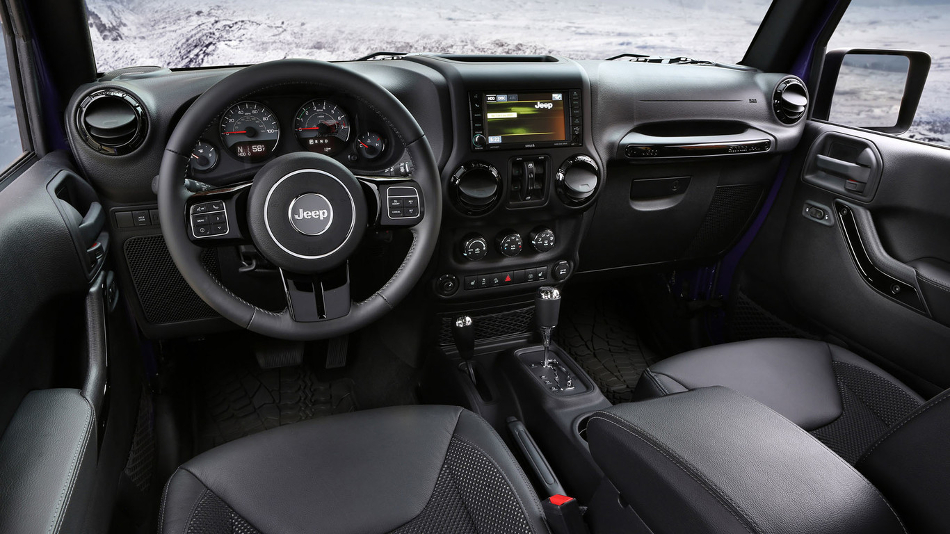 Jeep Wrangler 2017 interior