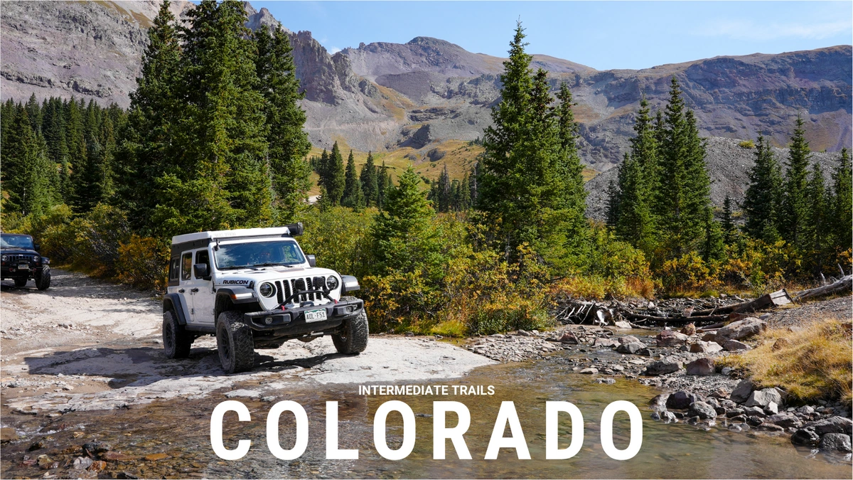 Best Intermediate Off-Roading Trails in Colorado Blog Image