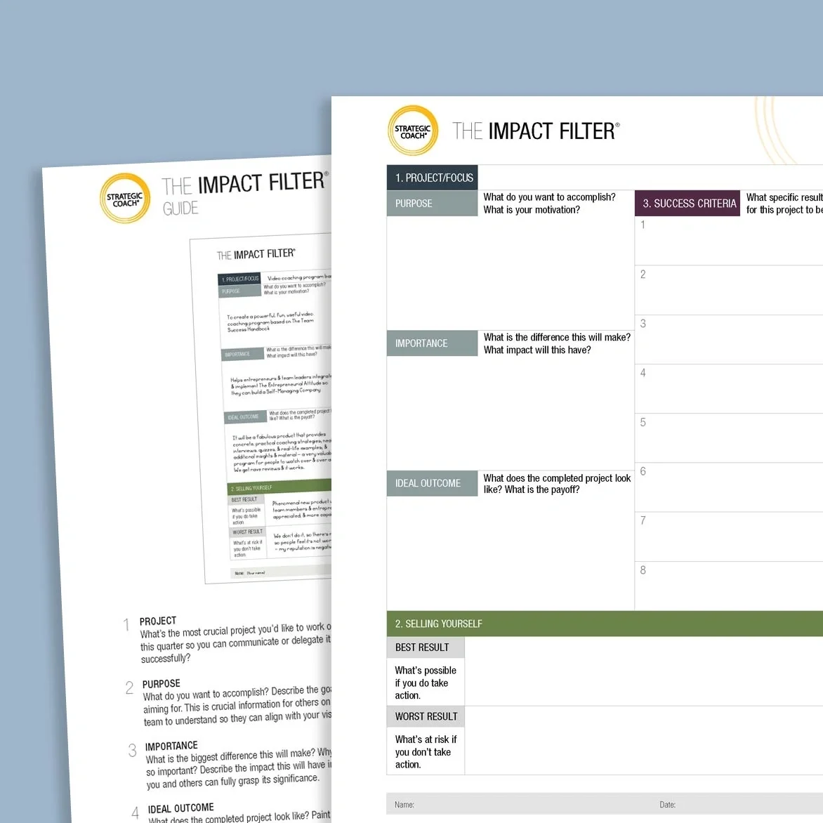 Image of The Impact Filter tool. 