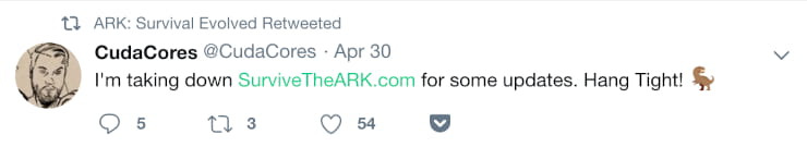Ark Survival Evolved Community Manager - social media for game developers