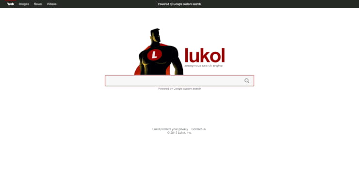 Lukol web search aggregator