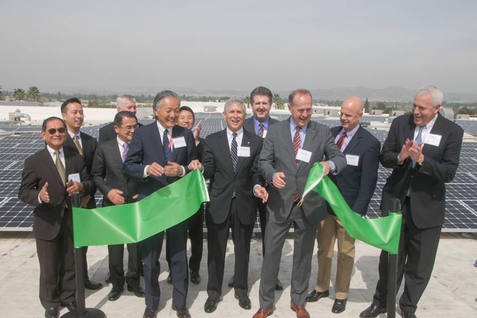 SunGreen Systems YKK-USA ribbon cutting ceremony 