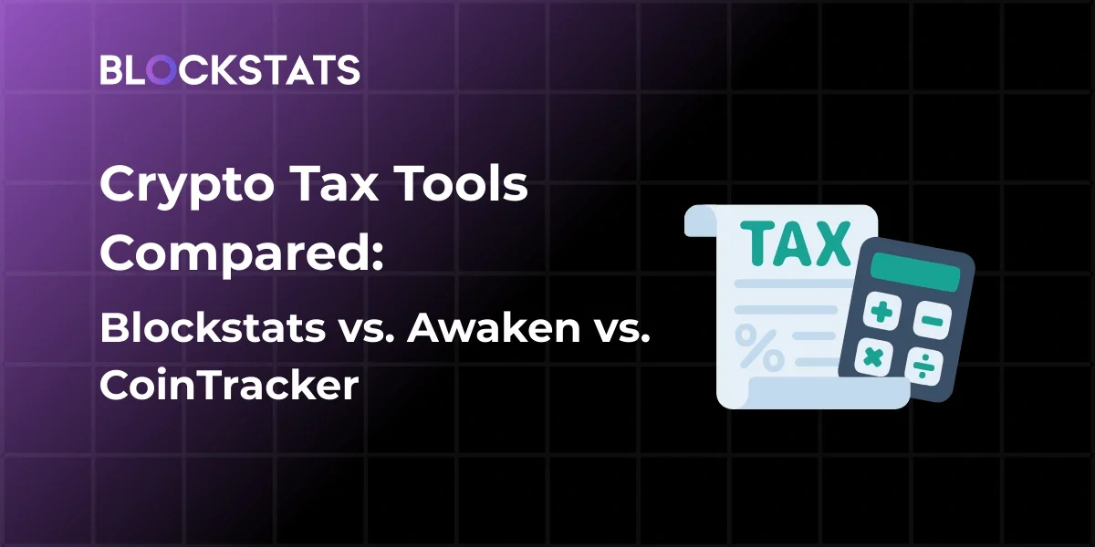 Blockstats vs Awaken vs CoinTracker: 2026 Crypto Tax Review