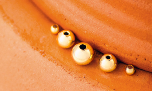 Gold-filled Round Beading Findings