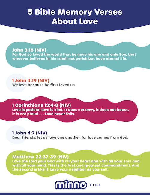 Bible Verses About Love For Kids