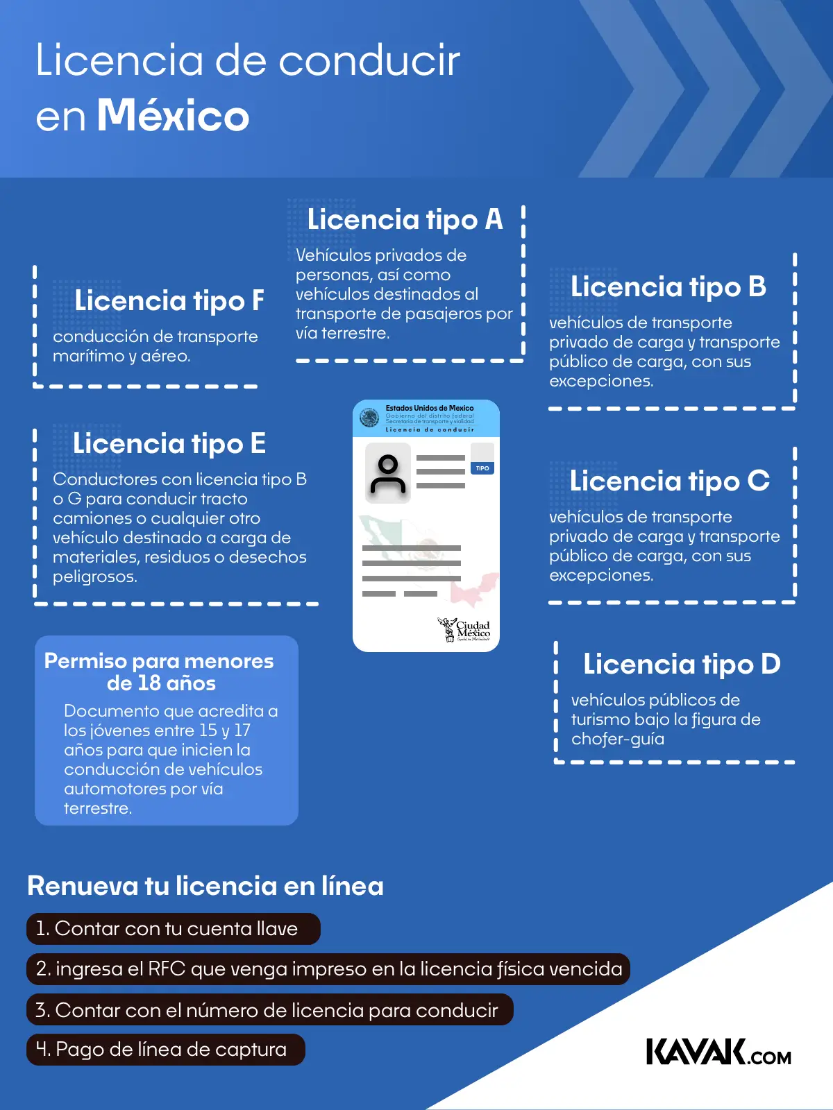 Licencia de conducir en México