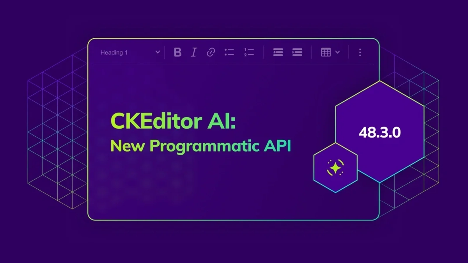 Run CKEditor AI from your own code, mark AI-generated edits in track changes, and use stable multi-root AI support in CKEditor 5 v48.3.0.