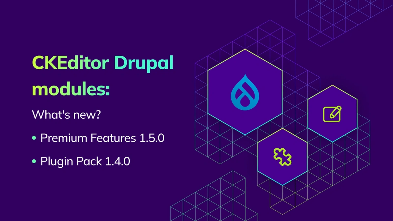 Explore new CKEditor 5 features for Drupal, including Email Configuration Helper, Layout Tables, and official Fullscreen plugins from v45.0.0.
