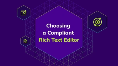 Your RTE choice shapes how much compliance work your team owns. Learn what to look for when building for healthcare, finance, or government.