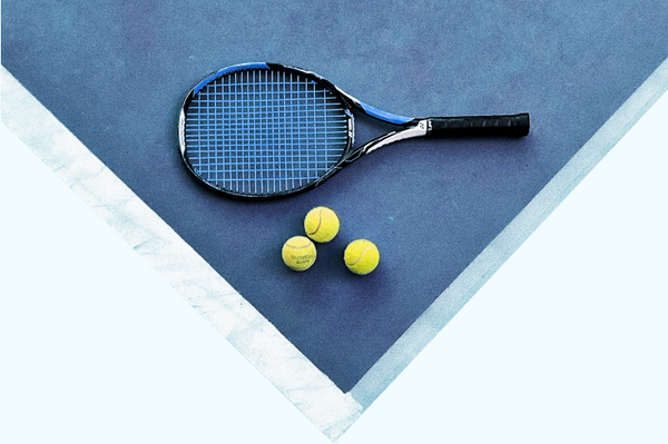 Pickleball on a Tennis Court