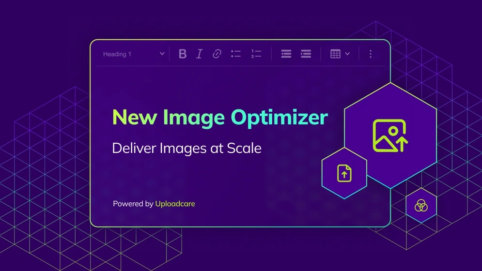 Announcing CKEditor’s Image Optimizer - a new tool to automatically compress and resize images for lightning-fast load times and flawless display.