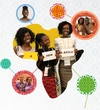 A collage of many happy students representing the Baobab platform