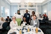 Jemila Abdulai with U of T staff and colleagues