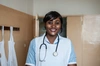 A student in the Zambia Nurse and Life Skills Training Program.