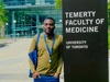 Emmanuel at the Temerty Faculty of Medicine at the University of Toronto