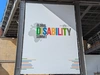A view from the exterior of the Global Disability Summit 2025
