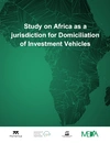Cover page for full report of the Study of Africa as a Jurisdiction for Domiciliation of Investment Vehicles