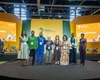 A group of panelists with Mastercard Foundation staff on day 1 of the Africa Food Systems Forum 2025