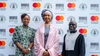 Rosy Fynn, Mastercard Foundation Country Director, Nigeria programs, Hannatu Musa Musawa, Minister of Art, Culture, Tourism and Creative Economy, Sam Mensah, Founder of Ananse.com at the launch of the Ananse Center for Design Lagos.