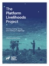 A report cover for the Platform Livlihoods Project 