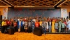 Group photo at the Young Africa Works Dialogue Series Rwanda 2025