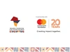 Poster for Education: Transforming Lives, Transforming Africa, in partnership with, 20th Anniversary logo.