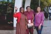 Three young women waving and smiling at the Baobab 2022 summit