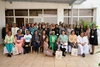 Vanessa Ishimwe with a large group posed for a photo