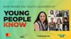 A poster for the Young People Know podcast.