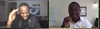 Two men on a video call together