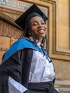 Mantate Q. Mlotshwa at Oxford Graduation