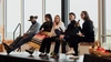 Indigenous Youth Visions panel at the 2026 EleV Network Gathering. From right to left: Cody Buziak, Honey Constant-Inglis, Leora Badger, Kal Ledoux, Olivia Craggs.