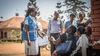 A staff member of the Lutheran World Federation (LWF) interacts with parasocial workers in Mukono District as part of UNICEF Uganda’s Mpox humanitarian cash transfer program. With support from the Mastercard Foundation, the initiative emphasizes community