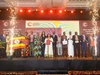 A group photo of Mastercard Foundation leaders and the laureates for the Africa Higher Education for Transforamation Prize ceremony in Accra, Ghana, September 22, 2026, 4 x 3.