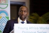 Ivan Ntwali speaking at the Young Africa Works Dialogue in Rwanda 2025