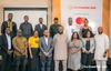 EdTech fellowship cohort in Nigeria gathered facing the camera