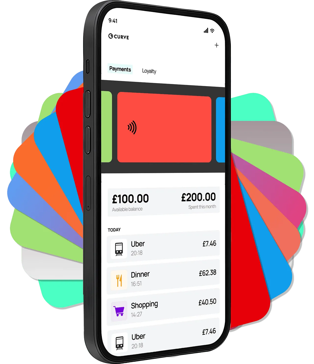 Home page Curve Pay hero image
