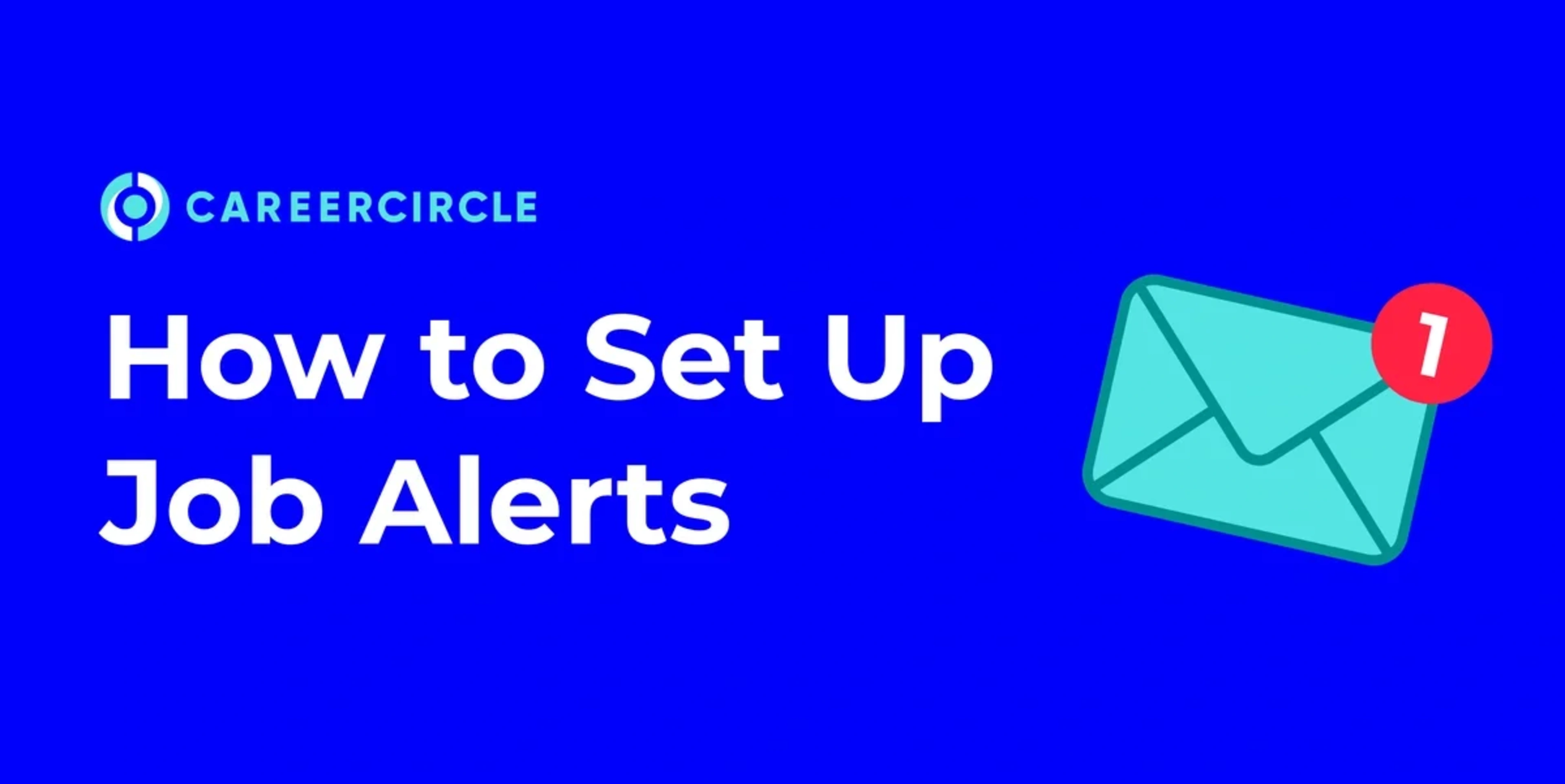 Setting Up Job Alerts