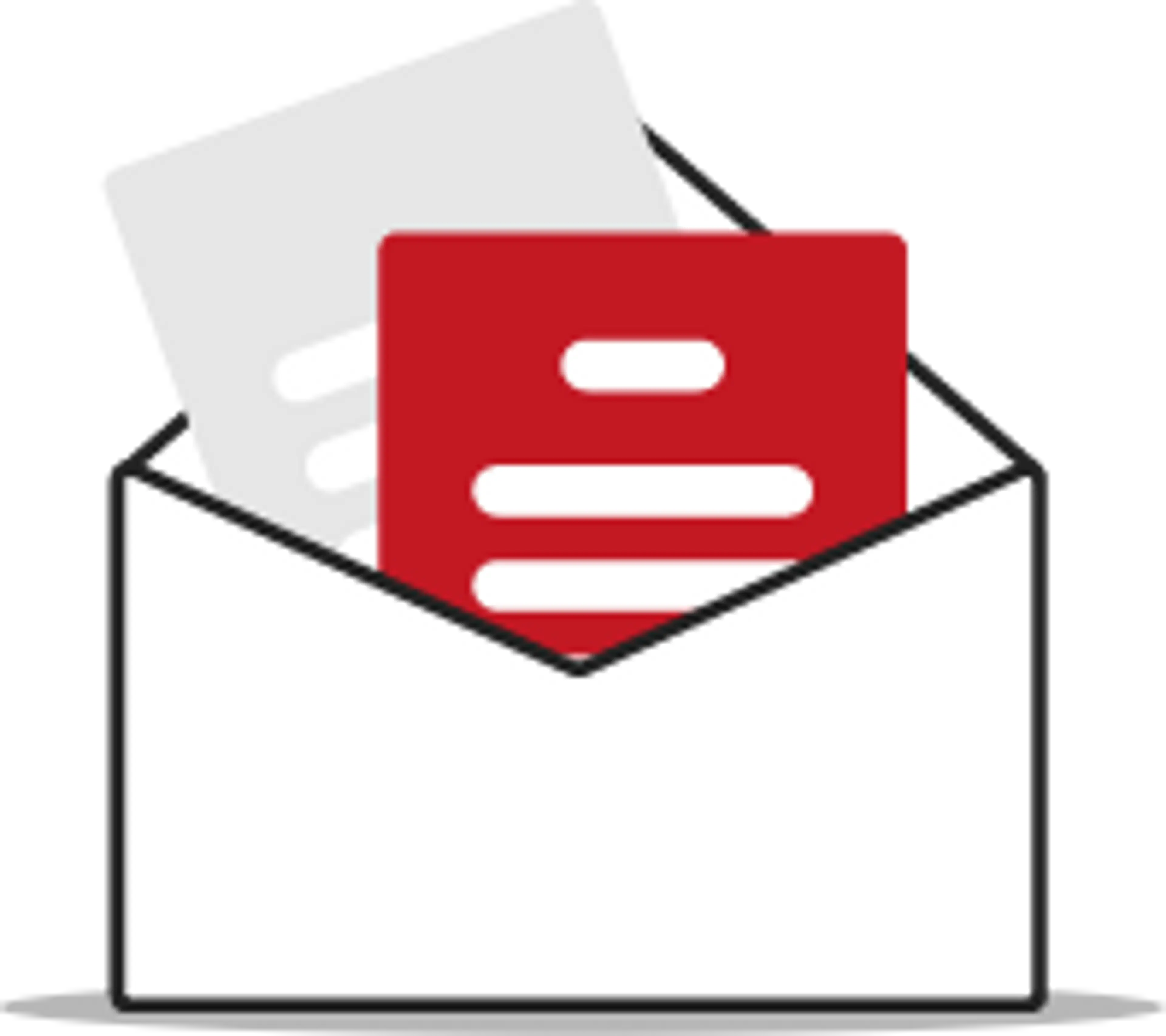 ein Icon für E-Mail-Nachrichten