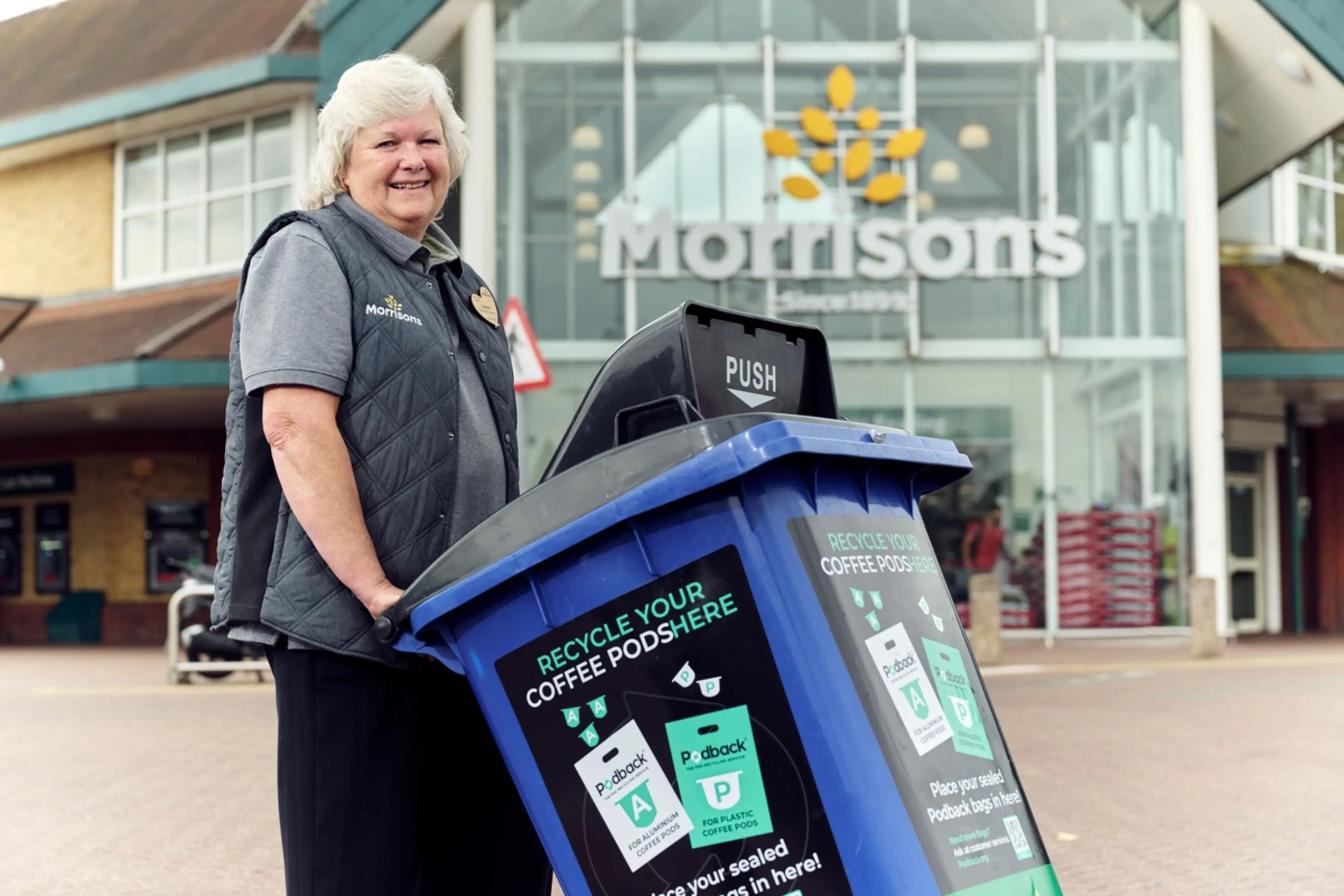 Morrisons and Podback introduce in-store coffee pod recycling points