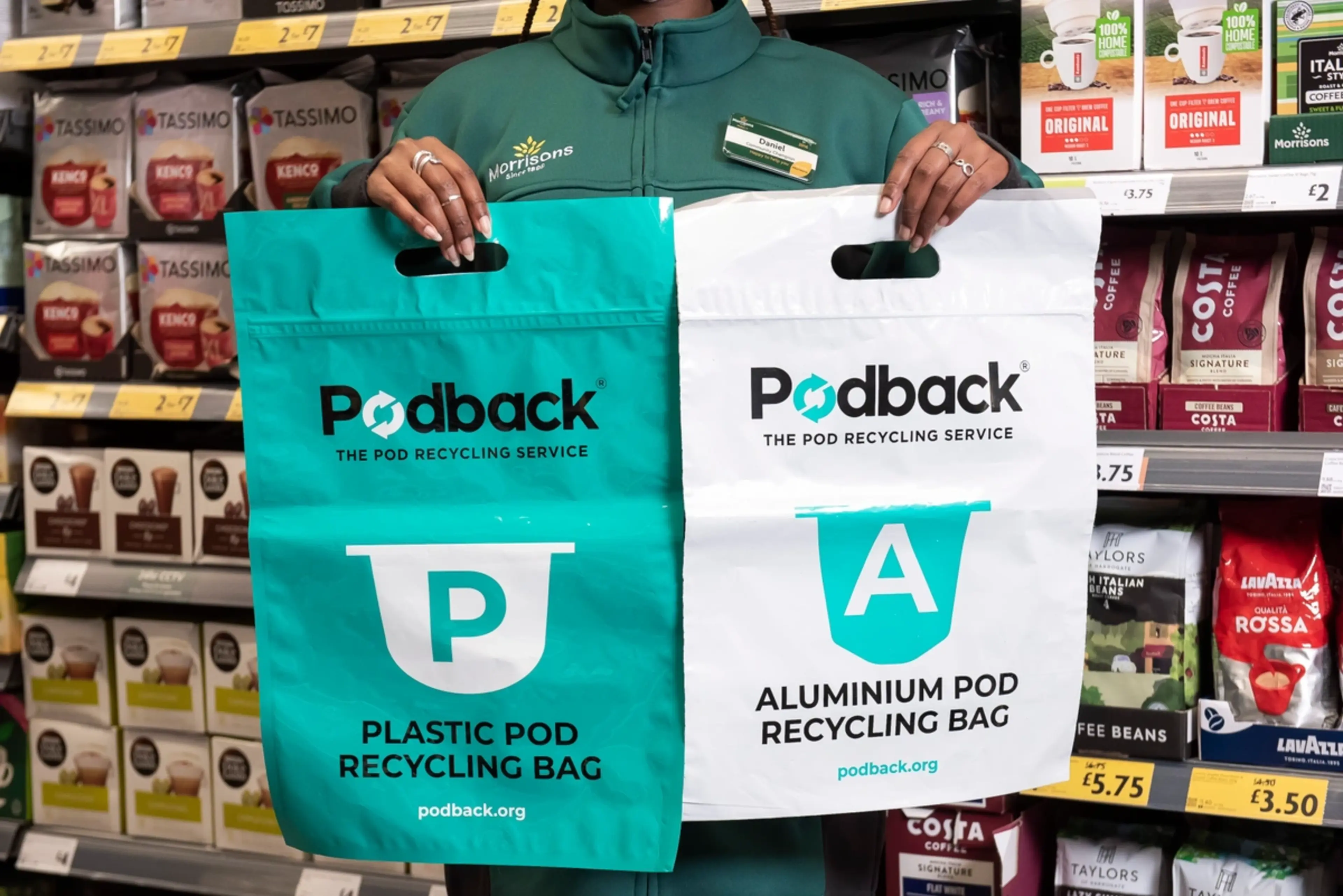 Morrisons becomes first supermarket to rollout Podback across UK stores
